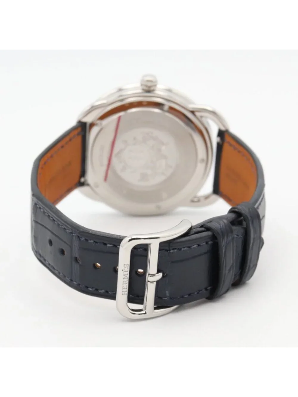 Hermes Watch Arceau 40 Blue Stainless Steel